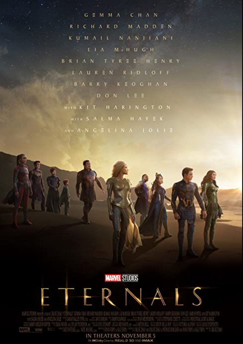 Eternals from <a href="/MarvelStudios/">Marvel Studios</a> Opens on Nov. 5, 2021! Buy Tickets Today! #Eternals <a href="/Marvel/">Marvel Entertainment</a> #Marvel #MarvelStudios <a href="/IMAX/">IMAX</a>  #IMAX
I loved it!
gaynycdad.com/2021/11/eterna…