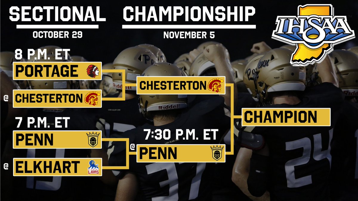 Tickets for the Chesterton @ Penn Football Game are on sale in the Penn Athletic Office 8:30 a.m.-4 p.m. Wed. Nov. 3 &amp; Thurs. Nov. 4 &amp; 8:30 a.m.-2 p.m. Friday Nov. 5. 

Tickets will also be sold at the gate Fri. night (Nov. 5).  Tickets are $6. Kickoff is set for 7:30 p.m. ET.