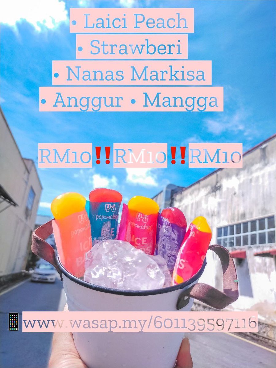 asyakhaniv's tweet photo. @khairulaming Tumpang iklan β¨β¨
Assalamualaikum gais..aiskrim buah ape yg disukai smua golongan terutamanya kanak2βicebars jawapannya..semua sedap2..5 rasa πππππ
π RM10βΌοΈRM10βΌοΈRM10βΌοΈJomπ±utk join π΅ Ipoh & π¦ π²πΎπ²πΎ esok
π± https://t.co/nRGqOB4PGF
π https://t.co/zttEccRf1Z
#icebars https://t.co/lnSN8wHLGx