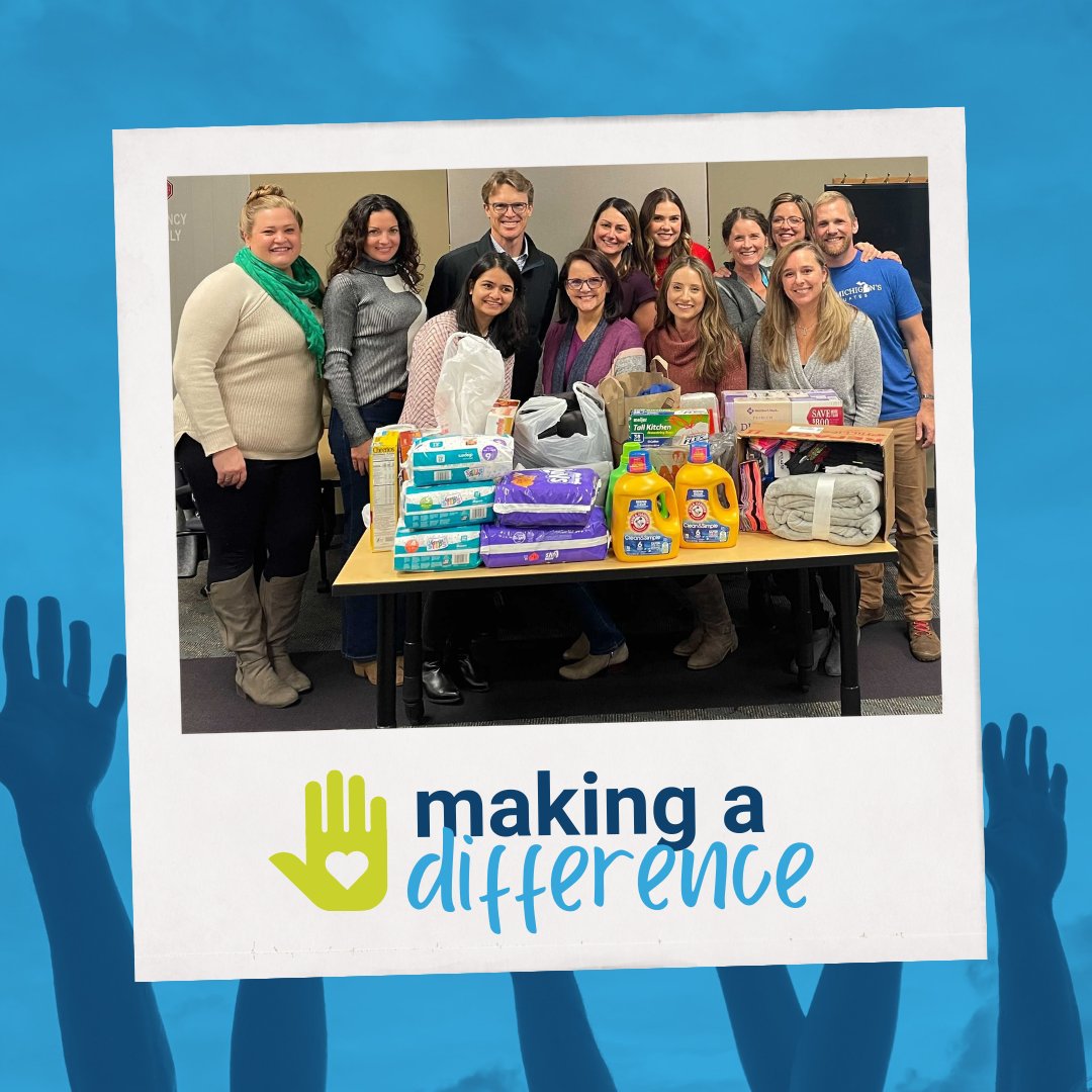 JobsforMIGrads's tweet image. The Youth Solutions team is making a difference by giving together! As a team, we collected items to donate to the Emergency Shelter Services, Inc. in Benton Harbor to help those in need.

How will you give back?

#MakingaDifference #MakeaDifferenceMonth #GivingTogether #TeamJMG