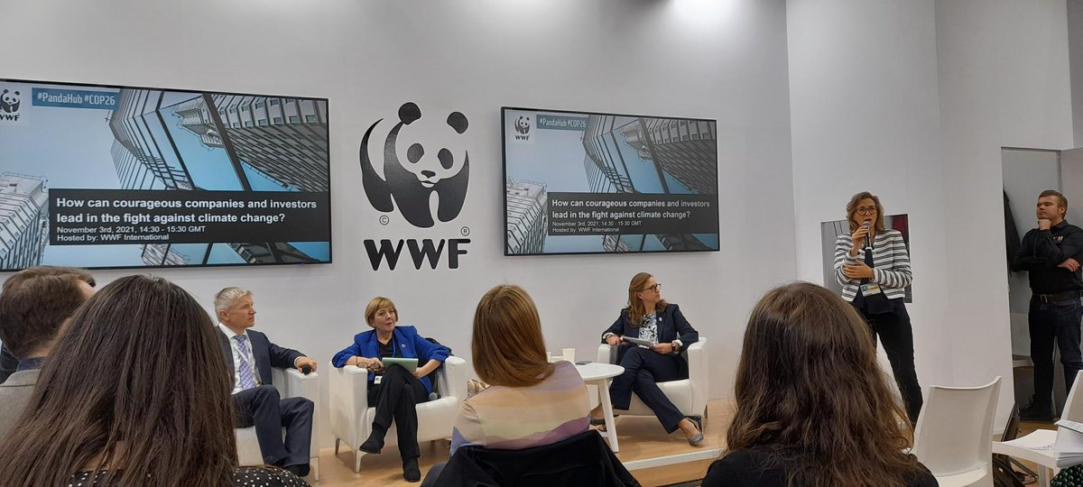 Food_Foundation's tweet photo. #COP26 session from @WWF on the role of the financial system to drive a transition to a sustainable economy.

Investment in healthy &amp; sustainable food systems has to be part of this shift.

#WheresFoodAtCOP https://t.co/aG8MytFoXn