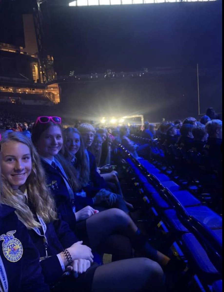 FairlawnFFA's tweet photo. Ten members of the Fairlawn FFA attended the 94th
annual national FFA convention in Indianapolis Indiana. Members sat through sessions and toured different
facilities. The facilities toured we're Frank Miller lumber
in Union City Indiana and Barhorst Belgians outside Fort
Loramie https://t.co/Q8vOcTRl1n