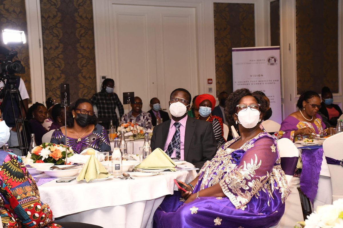 CommunityDHR's tweet photo. We are privileged to attend a Luncheon at @VillaRosaKempin by our partner @fidakenya in honour of Hon @CJMarthaKoome The forum is further a consultative platform to discuss Access to Justice on GBV cases & reflection on the progress made by Kenya since the enactment of #FGMAct https://t.co/xMetHFxBuK