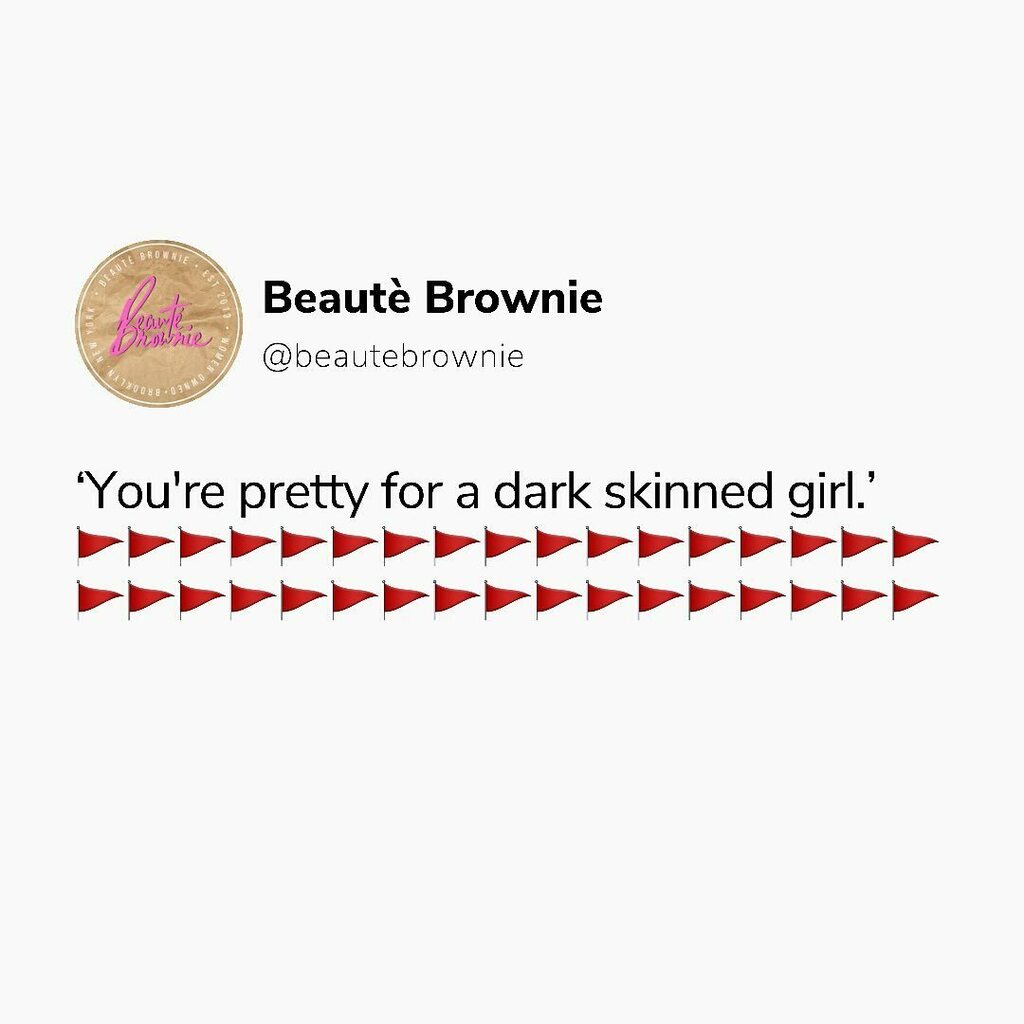 Oh, word? 🚩🚩🚩🙅🏾‍♀️

📣 Ya’ll ever have somebody say some of these to you? Sound off! Let’s avoid the 🚩’s this cuffing season ladies! 😂🙄

#BeauteBrownie #brownbeauty #brownskin #melanin #melaninmakeupdaily #redflags🚩 instagr.am/p/CV0Vf5DLS3b/