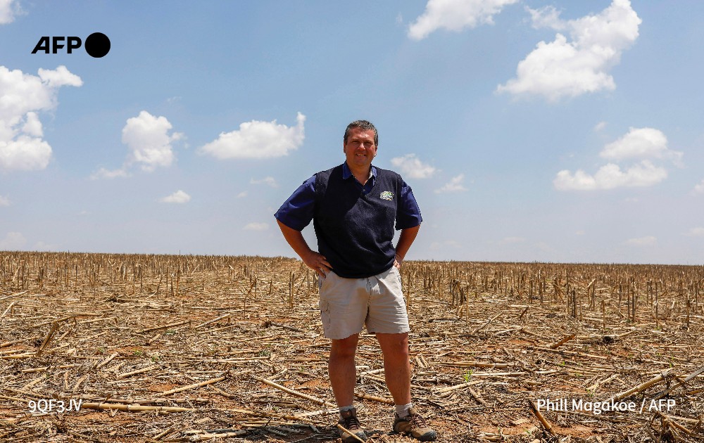 🇿🇦🚜 Danie Bester, el agricultor sudafricano que ha revolucionado sus métodos de cultivo con técnicas mejores para el suelo y para el clima #AFP ➡ u.afp.com/woDU
📷 <a href="/PhillMagakoe/">Phill Gaufi Magakoe</a>