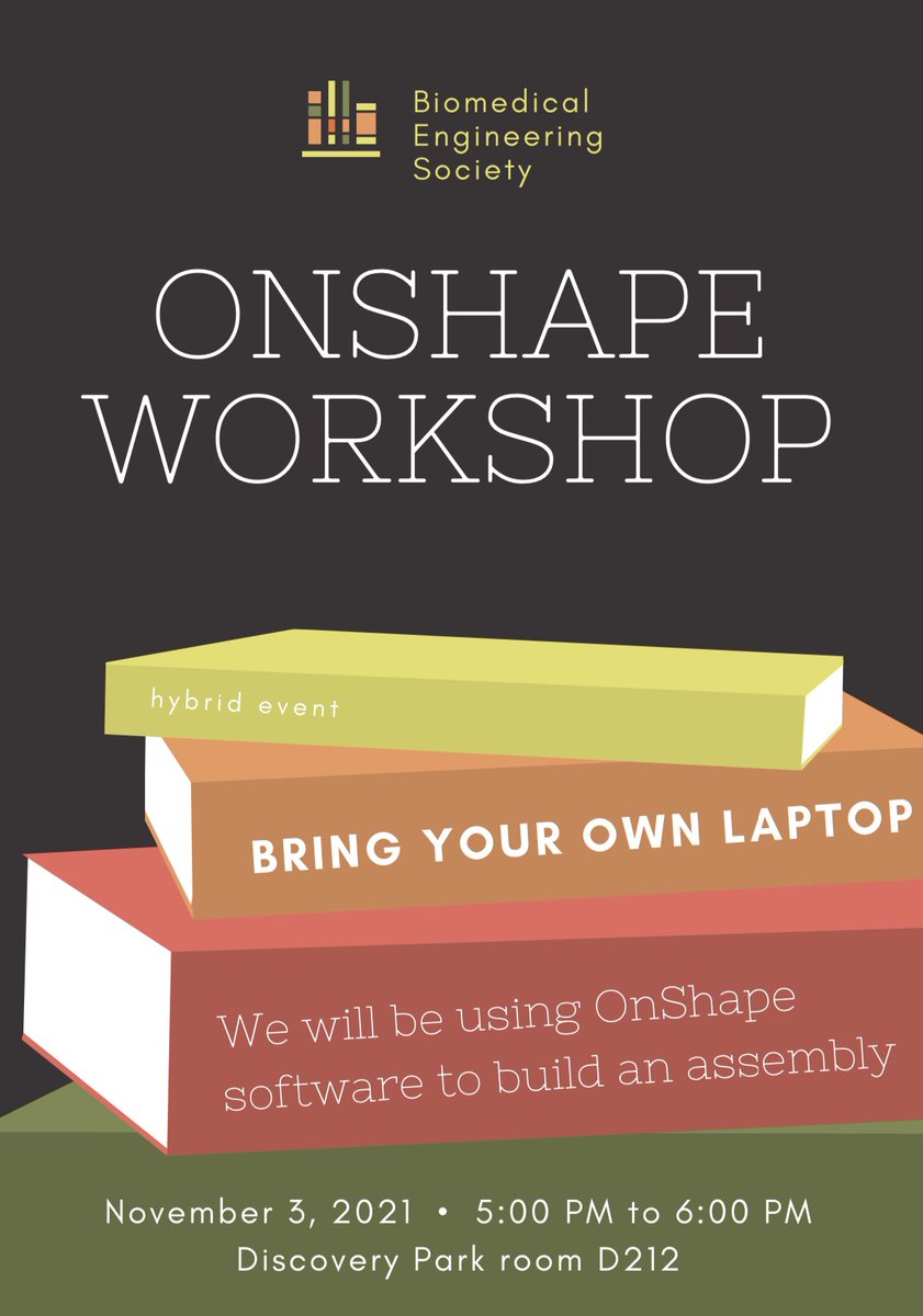 Join us today for our 3D modeling workshop @ 5pm 🤩
*Please bring your own laptop*
DM us for the zoom link 💻
#unt #untbmes #unt24 #unt25 #unt23 #unt22 #untbmen