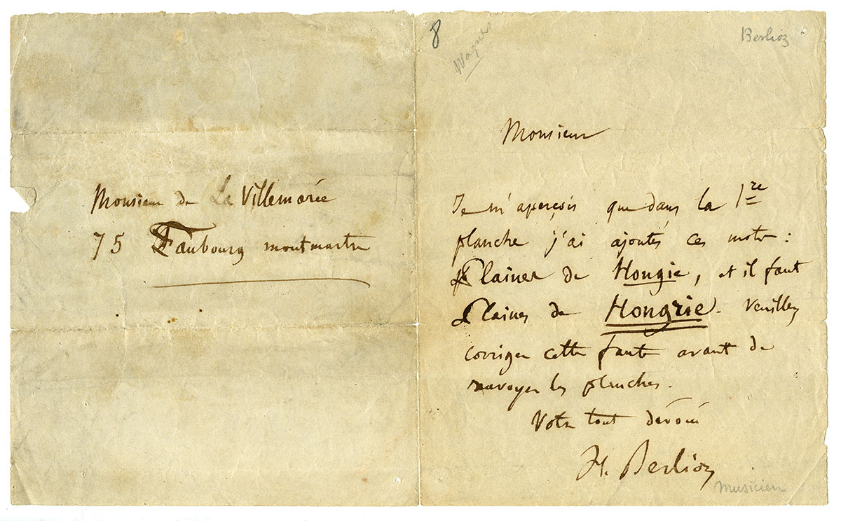 This weeks letter from the archive is from Hector Berlioz to René Gimpel.
As well as corresponding with some notable people in the arts, René Gimpel developed a passion for collecting manuscripts and letters.

Read more...
facebook.com/GimpelFilsLTD