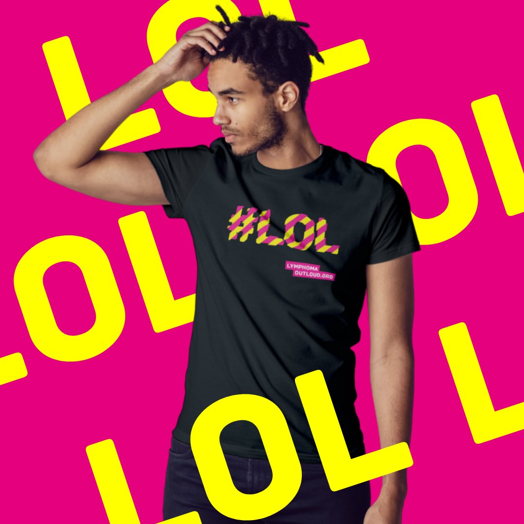 LOL Tee

Help us disrupt lymphoma. Every t-shirt comes with a #BEBODYBRAVE pack to help get you clued up on lymphoma. 

All of the profits from our merchandise go back into our life-saving work – so order your tee. 

lymphomaoutloud.org/shop/