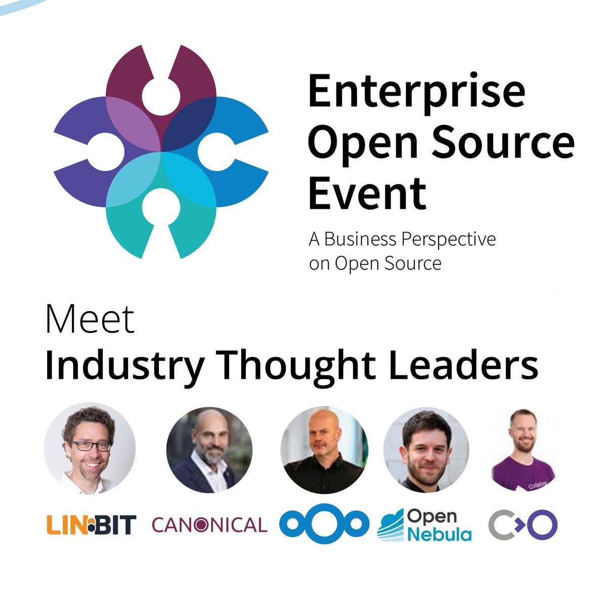 linbit's tweet photo. Register for "A Business Perspective on Open Source" on the 10th of Nov 7:45-16:15 (CET). Learn directly from industry leaders how Enterprise Software assists large organizations: https://t.co/yuwDJm8EMd
#eoss #canonical #nextcloud #collabora #opennebula #factorgroup #opensource https://t.co/86UZKucMpB