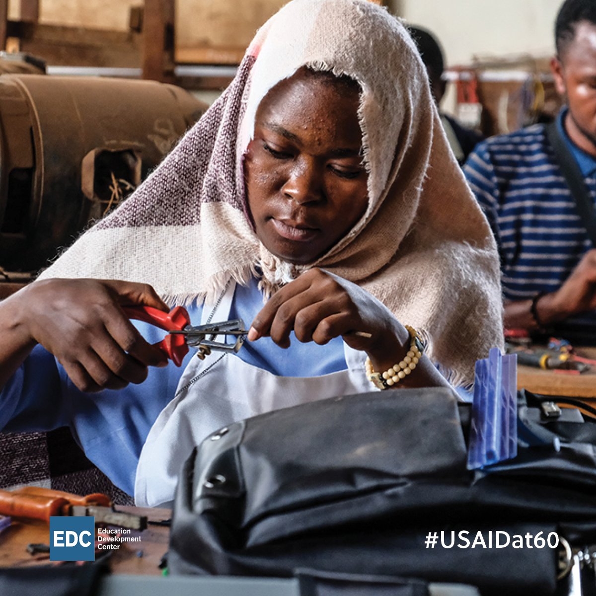 EDCtweets's tweet photo. For decades, we’ve been a proud partner of @USAID, working hand in hand to improve education, health and economic opportunity around the world. Today we celebrate USAID’s vision and leadership to advance a free, prosperous and peaceful world for everyone. #USAIDat60. https://t.co/DZ0wtOMFQA