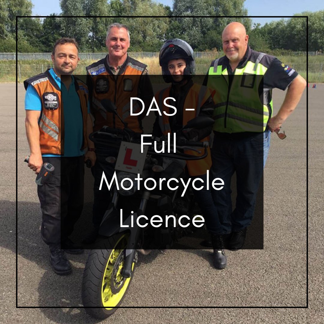 A2ZMotorcycle's tweet photo. To secure a full #motorcycle licence via the #DAS (Direct Access Scheme) you must be 24 years or over and be able to demonstrate safe motorcycle handling.

Once you have taken and passed your DAS, you will be licenced to ride large motorcycle, regardless of engine size and power. https://t.co/bWv9Nl34jx