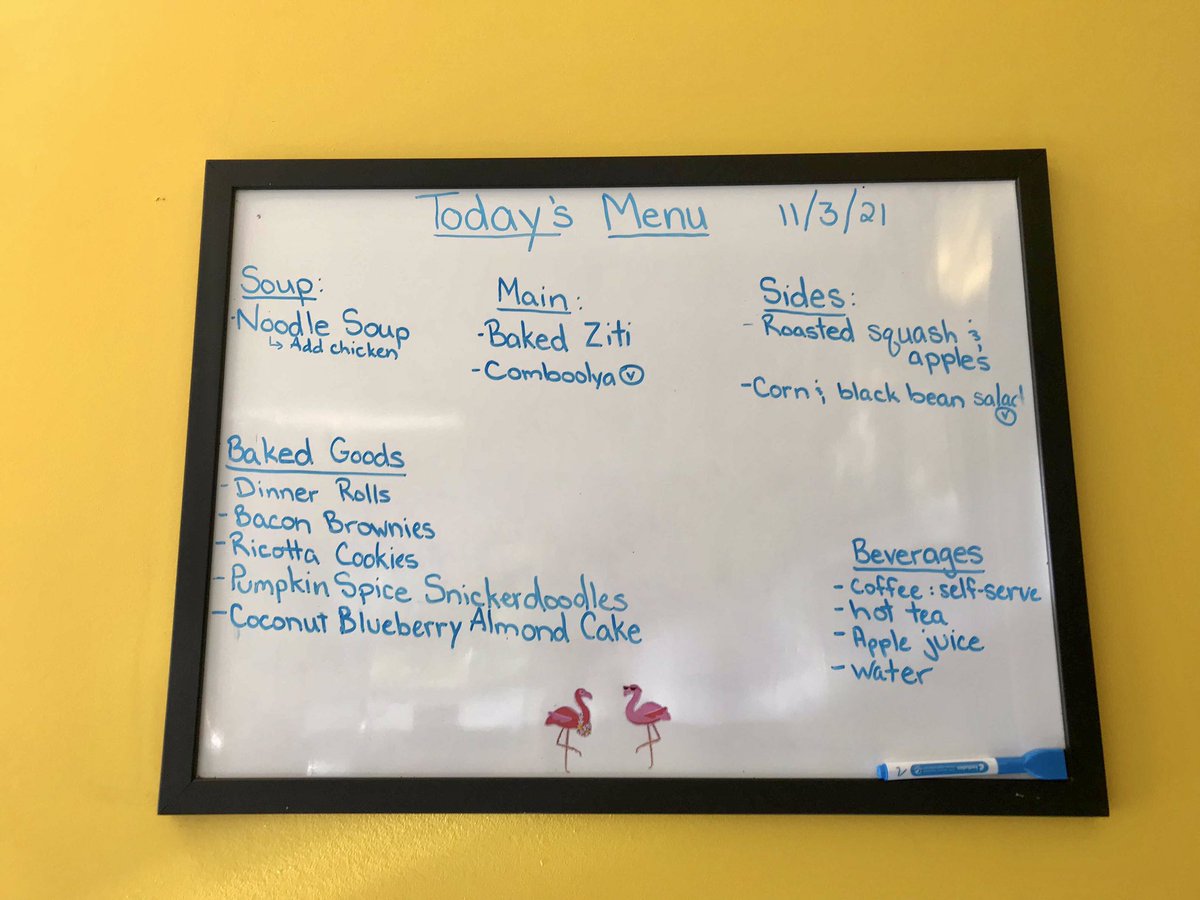 bigbigtable's tweet photo. WE WANT TO FEED Y'ALL! Here is today's menu 😋 #272hudson #payasyoucan #everybodyeats #joinusatthetable 
**We are open Monday - Friday, 11am - 2:30pm for pay-as-you-can lunch** https://t.co/xRrM1fTqTx