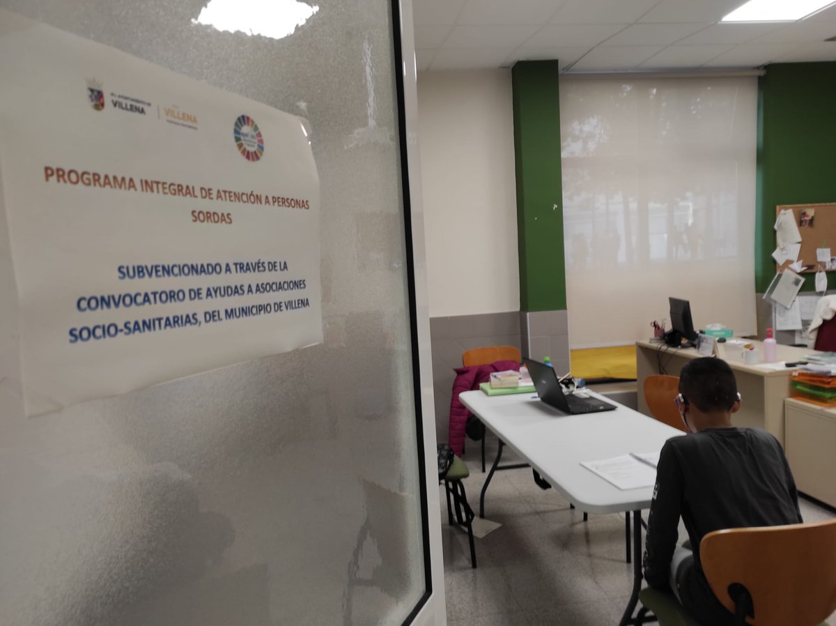 apanah_elda's tweet photo. Nuestra Asociación, ha llevado a cabo un año más, el programa de Atención Integral a personas sordas en la Ciudad de Villena, gracias a las concesión de la subvención a asociaciones socio sanitarias del Ayuntamiento de Villena https://t.co/7edka3vSKg