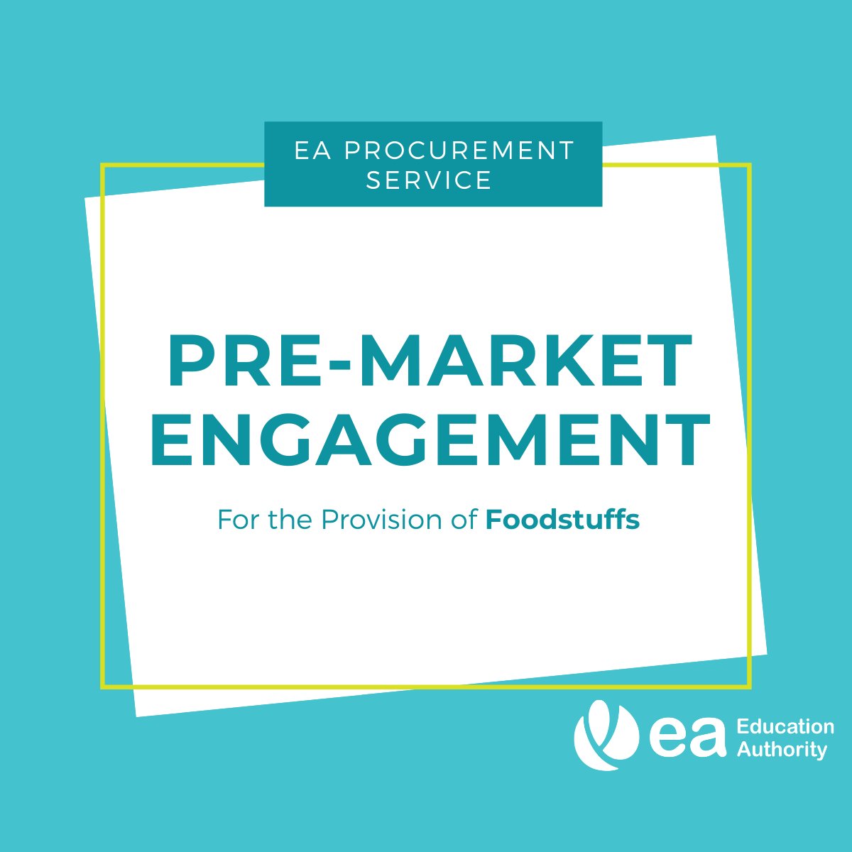 Tender Pre-Market Engagement:   We are hosting a pre-market engagement event for the provision of Foodstuffs 
Events will take place via MS Teams or Zoom on 25th November 2021. 
1/3