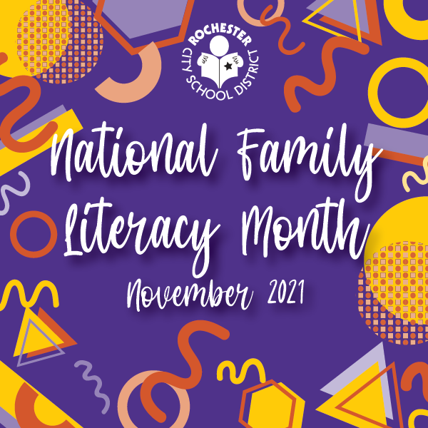RCSDNYS's tweet photo. Celebrate Family Literacy Month by reading together! What books are you reading with your family this month? https://t.co/tqQTx8X0ge
