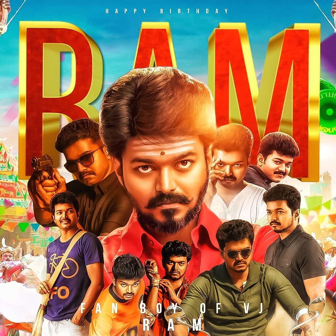 Happy To Relese Bday CDP for @FanboyofVJ 😍✨

Advanced Happy Birthday Machan 😍✨

#HBDRam #Master #Beast @actorvijay