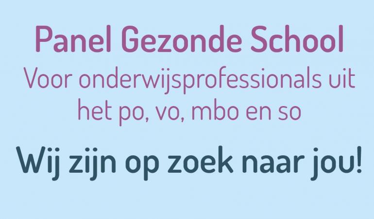 Verstuurd! De nieuwste vragenlijst aan bijna 200 leden van het panel Gezonde School. Ook lid worden en de vragenlijst ontvangen? Informatie en aanmelden: Gezondeschool.nl/panel.
#onderwijs