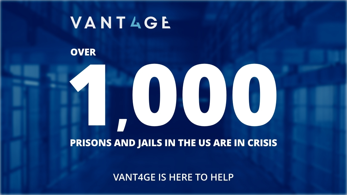 Corrections agencies across the U.S. are in #crisis. Staffing shortages, funding gaps and overpopulation are forcing leaders to make tough decisions on subject care but we can help. 

Learn how Vant4gePoint and Evolve can help you save time, money and lives. Link in bio 🔗.