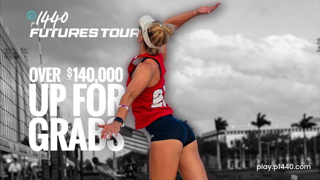Register now for our p1440 Futures Tour. Our 1st event is in Clearwater, Fl Dec 28-30th. bit.ly/3BJKOgl 'The future of our sport is exciting and is happening right now. We believe these athletes are worth investing in.' @kerrileewalsh #fab50
