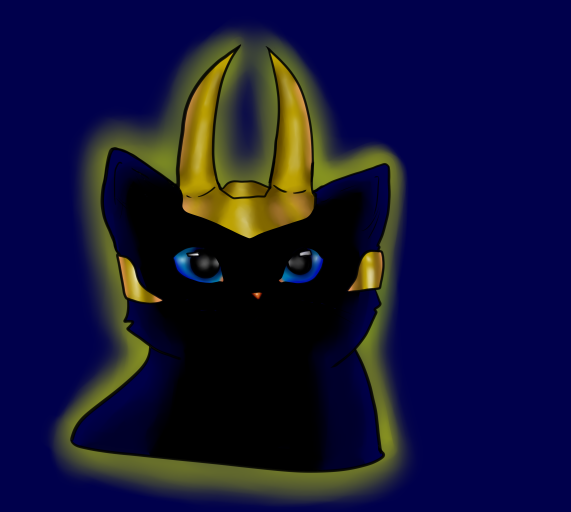 DarkfoxyDesign's tweet photo. Loki the cat https://t.co/nSbgw3jN6A