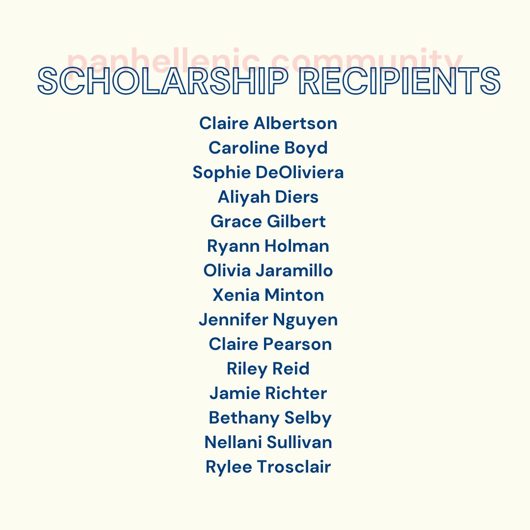 University of Mississippi Panhellenic tweet media