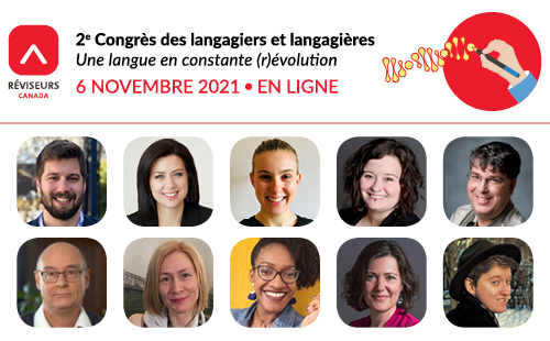 Dernière chance de participer au 2e Congrès des langagiers et langagières du samedi 6 novembre 2021 ou de recevoir les liens pour visionnement en différé. Les inscriptions prennent fin le 5 novembre. Détails et inscription : bit.ly/3wsdgAQ
#CongrèsLangagiers21 #Révision