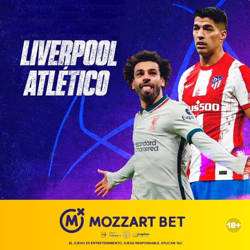 Liverpool y Atlético de Madrid se ven las caras en la cuarta jornada del Grupo B de la UEFA Champions League ¿Cómo crees que terminará este partido? 🏆

Ve ya a mozzartbet.com.co y gana con las cuotas más altas de Colombia. 🇨🇴💰