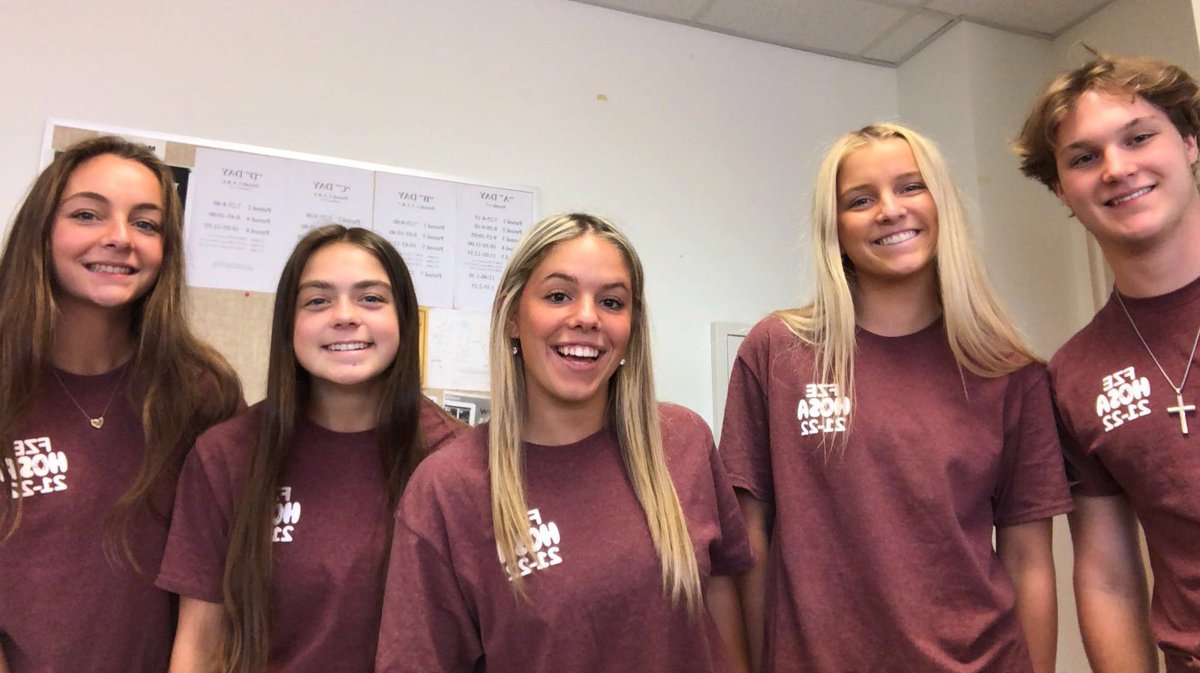 Love our new hosa shirts 🙌 <a href="/fze_hosa/">FZE HOSA</a> <a href="/FZEWeiser/">Lindsey Weiser</a>