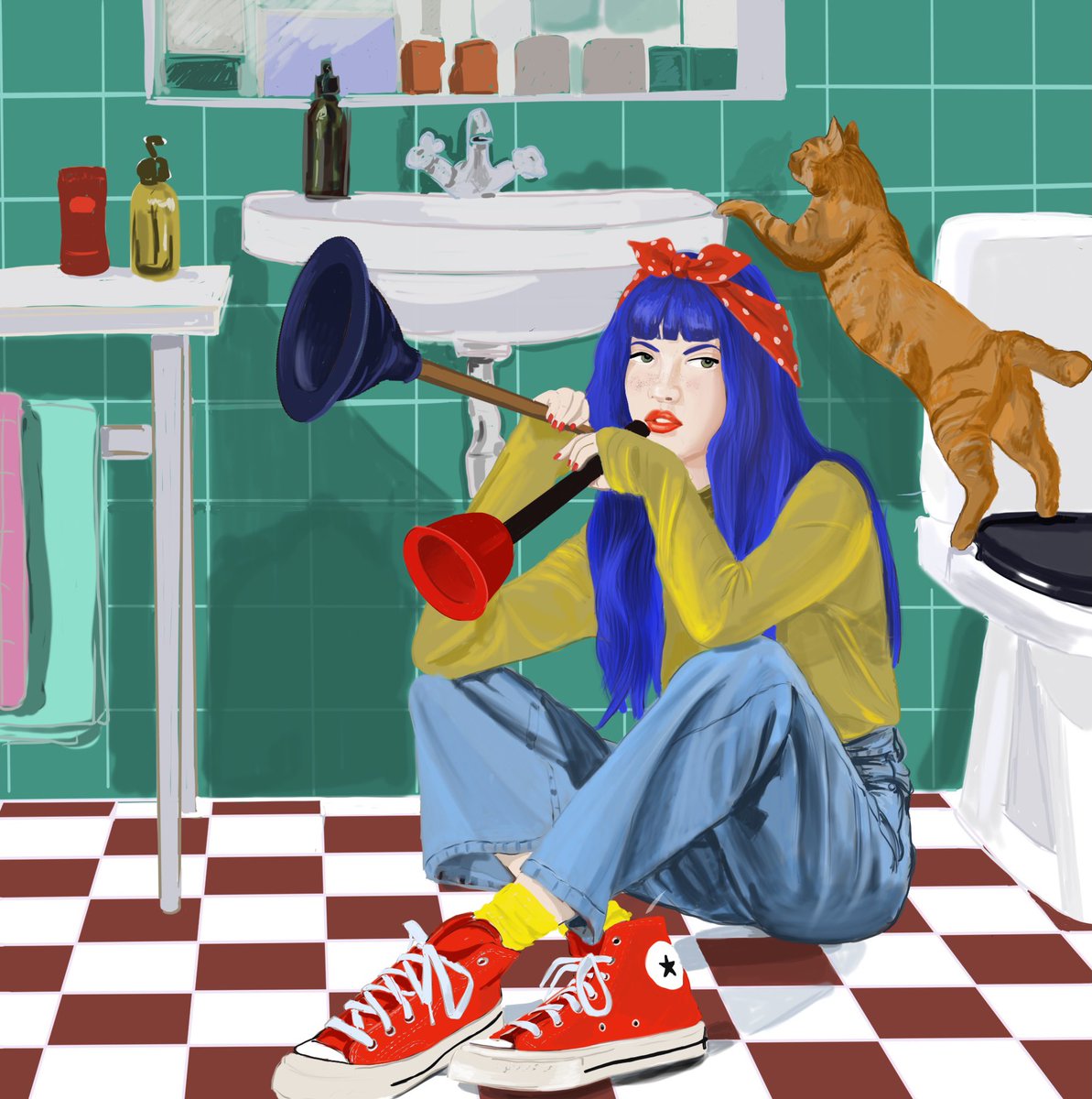 My latest and new drop #OBJKT
on <a href="/hicetnunc2000/">h2000</a>

How to unclog a toilet?
30eds for 0.5 xtz
hic.art/502471

#NFT #NFTCommunity #nftcollector #NFTGiveaway #NFTs #hicetnunc2000 #NFTdrop #NFTartist #hen500k