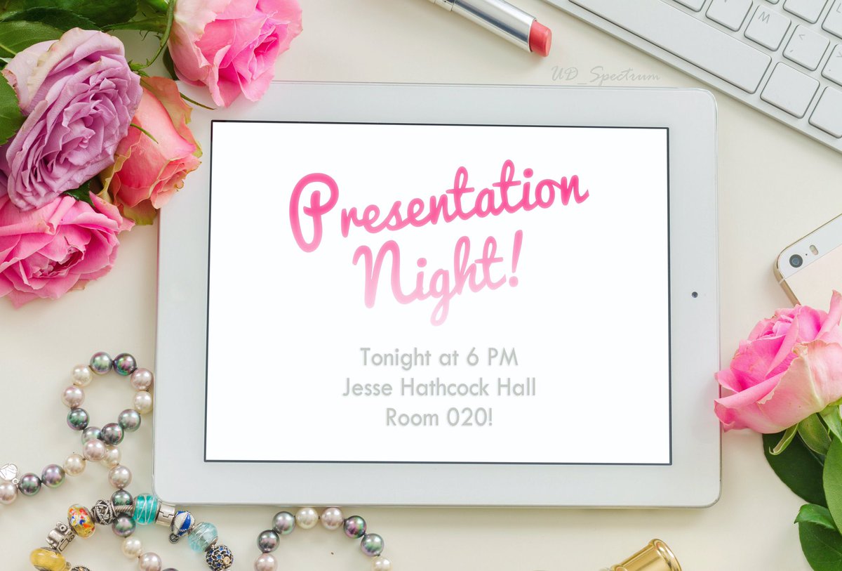 UD_Spectrum's tweet image. This week we’ll be hosting a Custom Queer Powerpoint Night! Members will come in and deliver an up to 5 minute powerpoint of their choosing, so long as its LGBTQ related!! Join us in Jesse Hathcock Hall Room 020 for an amazing, heartfelt and humorous night for discussion!