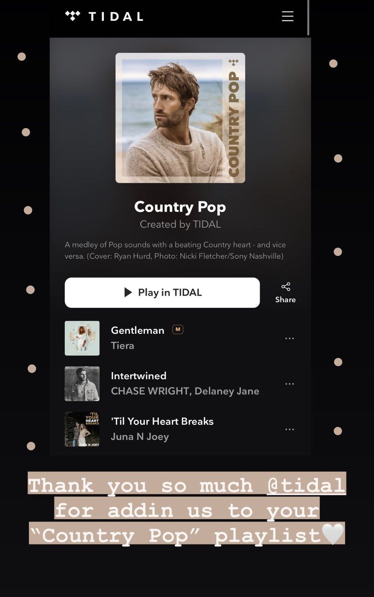 JunaNJoey's tweet image. Thank you!! @TIDAL