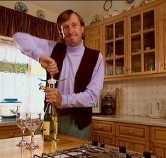 Today I was about to be suspended from work after being found out as being corrupt. But my friends rallied round and we had a vote to decide I wasn't.

I even got to vote myself.

Which was nice.