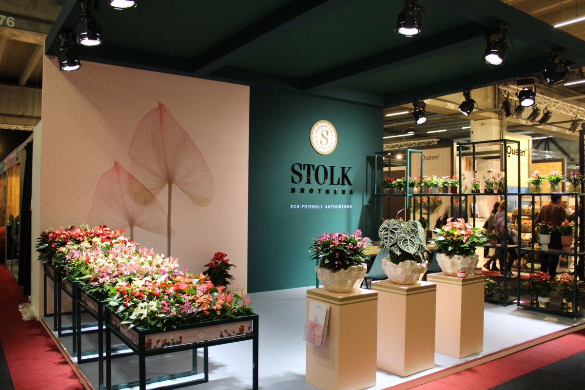GREENN's tweet photo. Impressie van een aantal van de door GREENN verzorgde stands op Royal FloraHolland Trade Fair Aalsmeer 2021 https://t.co/CVTBrezXNL