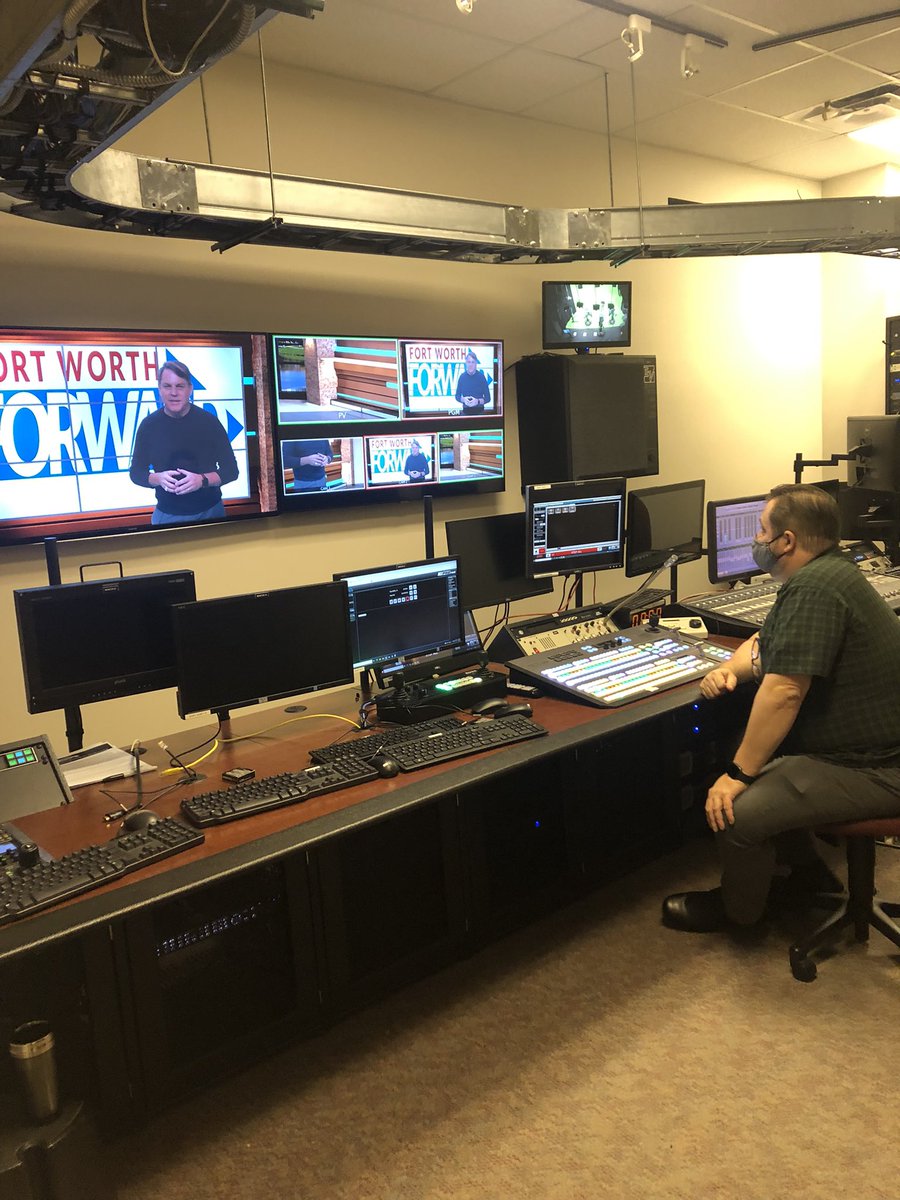 GEWFortWorth's tweet photo. Another media appearance to talk about #GEWFW This time with City Councilman @michaeldcrain on his Fort Worth Forward show. @HSCInnovates @GEWUSA @GEWTexas https://t.co/BzZeZMqUib