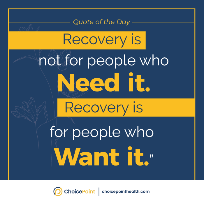 ChoicepointH's tweet photo. "Recovery is not for people who need it, it's for people who want it.”

https://t.co/JZlUwdVDwu

#mentalhealth #addictionrecovery #addictiontreatment #soberlife #telehealth #rehabtherapy #healthcare #opioidepidemic #choicepointhealth #fairlawnnj #newjersey #opioid #opioidcrisis https://t.co/C6wLSRX9pk