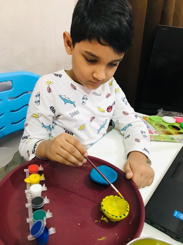 Little Sunshine (@kabirkakkar10) on Twitter photo Spreading the colors while painting the Diyas in his online class.
Thank you Teachers <a href="/priyanka_vc/">Priyanka V.Chaudhary</a> & <a href="/anupmauppal7/">Anupma Uppal</a>
#Diwali2021 #Diyamaking #handmadediya #Onlineclasses #Diyas
<a href="/ashokkp/">Ashok Pandey</a> <a href="/y_sanjay/">Sanjay Yadav</a> <a href="/AhlconIntl/">AhlconIntl</a> <a href="/ShandilyaPooja/">Pooja Shandilya</a> <a href="/sdg4all/">AhlconIntl4SDGs</a>
Happy Diwali to all 🎊 Spreading the colors while painting the Diyas in his online class.
Thank you Teachers <a href="/priyanka_vc/">Priyanka V.Chaudhary</a> & <a href="/anupmauppal7/">Anupma Uppal</a>
#Diwali2021 #Diyamaking #handmadediya #Onlineclasses #Diyas
<a href="/ashokkp/">Ashok Pandey</a> <a href="/y_sanjay/">Sanjay Yadav</a> <a href="/AhlconIntl/">AhlconIntl</a> <a href="/ShandilyaPooja/">Pooja Shandilya</a> <a href="/sdg4all/">AhlconIntl4SDGs</a>
Happy Diwali to all 🎊