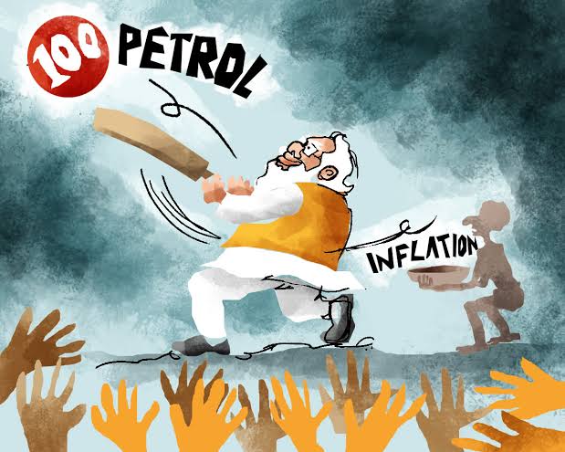 वाह! क्या तौफा दिया है मोदी जी ने
 पहले पेट्रोल के रेट को  75 से 110 ले जाओ फिर जनता को दीवाली के तौफे के नाम पर 5 रुपए कम कर दो
वाह मोदी जी वाह
बदलाव का समय आ गया है शायद अब!!
<a href="/ndtv/">NDTV</a>
<a href="/RahulGandhi/">Rahul Gandhi</a> 
<a href="/priyankagandhi/">Priyanka Gandhi Vadra</a> 
<a href="/AamAadmiParty/">AAP</a> 
<a href="/TheLallantop/">The Lallantop</a> 
<a href="/PMOIndia/">PMO India</a> 
<a href="/narendramodi/">Narendra Modi</a>