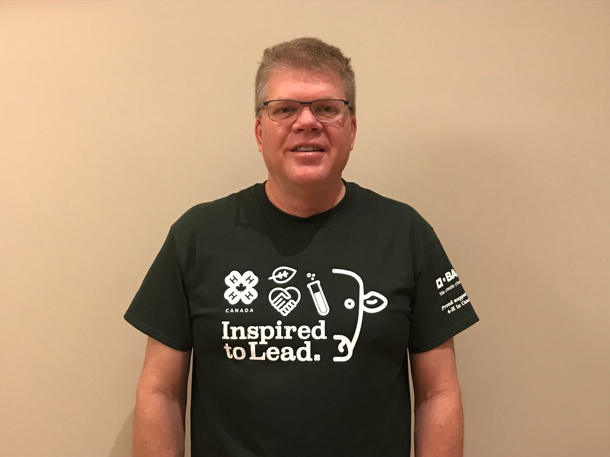 “I am proud to celebrate <a href="/4HCanada/">4-H Canada 🍀🇨🇦</a> and all the great things that they do for #YouthInAG alongside my team at <a href="/BASFAgSolutions/">BASF Agricultural Solutions Canada</a> by wearing green today💚 #ShowYour4HColours”