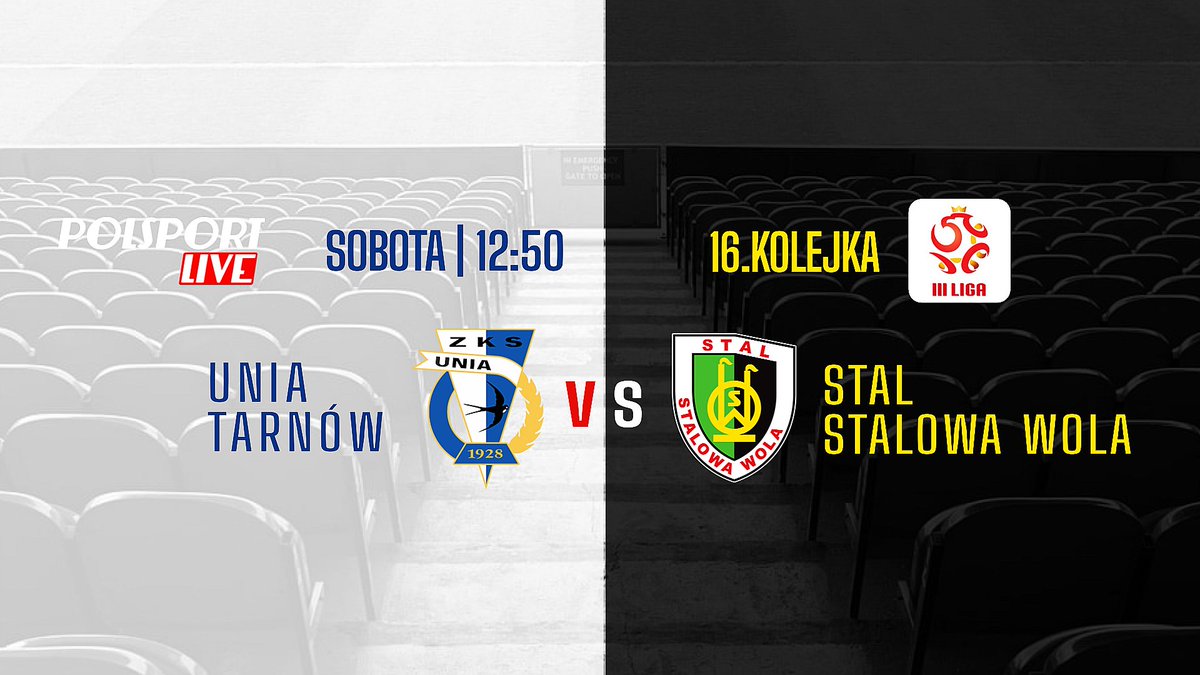 wojtektr's tweet photo. Transmisja LIVE @UniaZks  -  @StalPsa 
sobota, 6 listopada 2021 r.  godz.13:00
https://t.co/tjDTns0fcZ
Komentuje Paweł Krusz
@3ligapolska @3LigaLive @polskieliginet @FutMal_pl https://t.co/RdRsGbJpbl