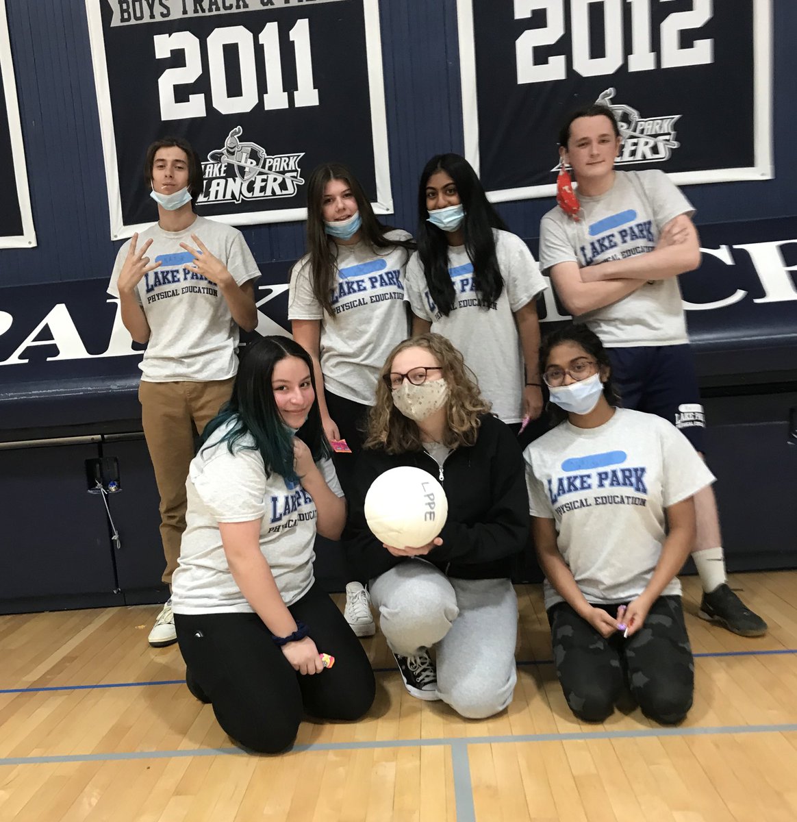 Congrats to Chojnacki’s 8th period VB champs:  Rafal, Emily, Tanvi, Brian, James, Brinly, &amp; Sonia.