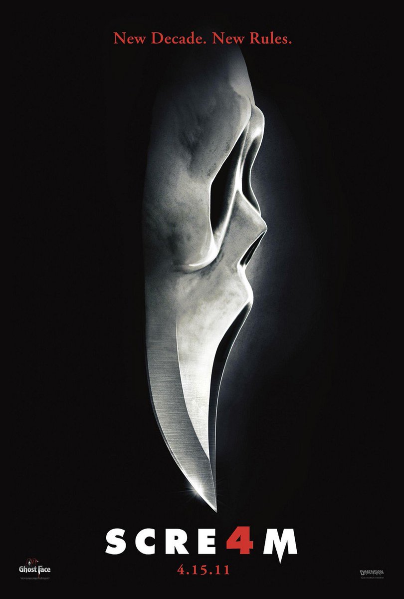 cinema1985's tweet photo. 2011
Scream 4 
Hanna
Midnight in Paris 
No Strings Attached https://t.co/Ot0yAgMiyy