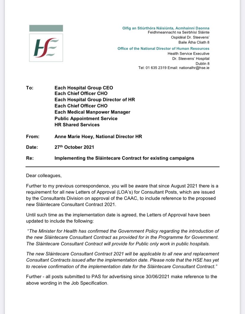 Rheum2improve's tweet photo. It is not ok to insist doctors agree to take a contract that does not exist. 

In solidarity with my future colleagues I have to comment on this. 

@DonnellyStephen https://t.co/RtTVQbjMh5