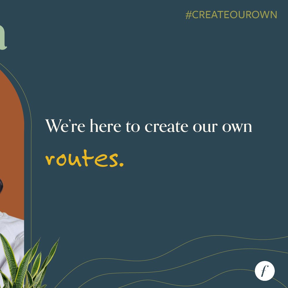 thisisfourtwo's tweet photo. “We're here to create our own
routes”—Art Director and Illustrator, Sinenhlanhla Chauke (@99Perspective_) #CreateOurOwn https://t.co/tOgOXnOfYl