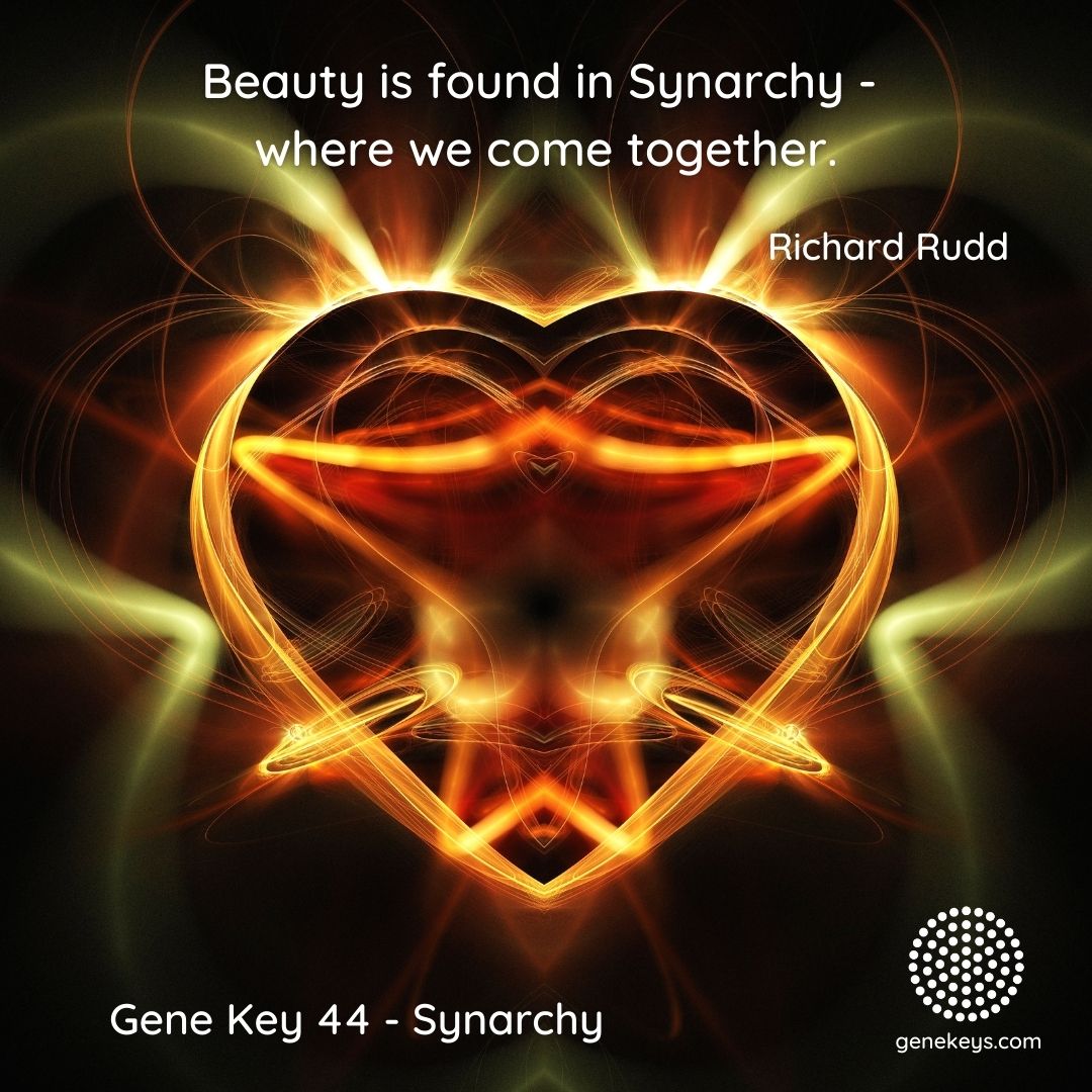 gene_keys's tweet image. The Pulse – 31 Oct to 4 Nov – The 44th Gene Key moves from the Shadow of Interference to the Siddhi of Synarchy and it is the Way of Teamwork 

For more about the Gene Keys visit and subscribe to The Pulse at genekeys.com
#genekeys #genekey44 #synarchy