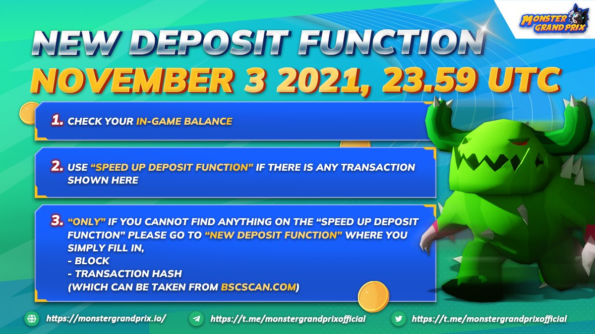 Monster Grand Prix BSC tweet media