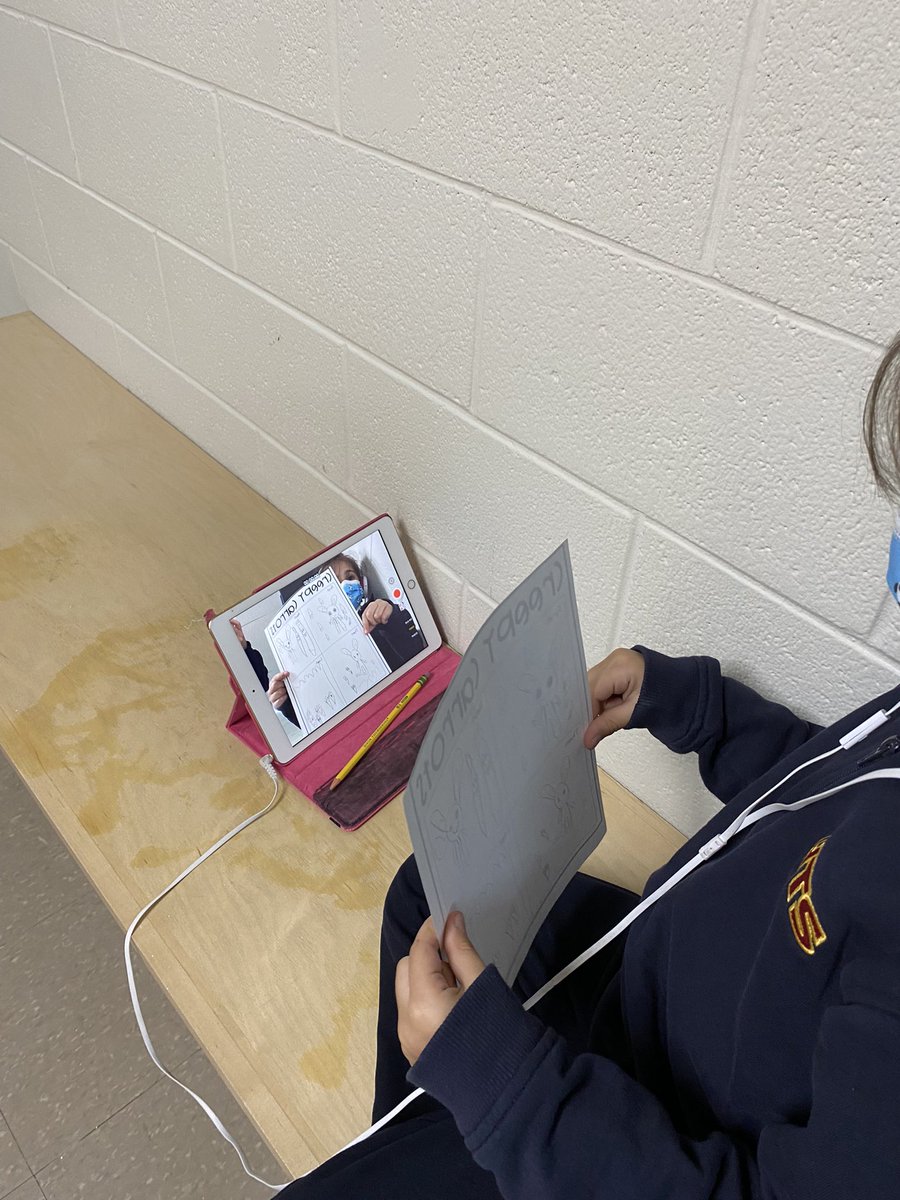 Retelling important details from the story- Creepy Carrots 🥕 <a href="/HTSRichmondHill/">HTS Richmond Hill</a>