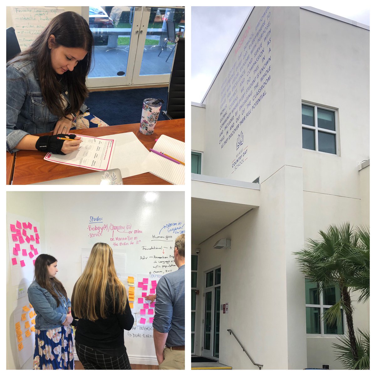 Incredible two days with <a href="/OfficialMCDS/">Miami Country Day</a> Impact Studio team. Building the culture, conditions and framework for program success! #impactstudios #learnercentered