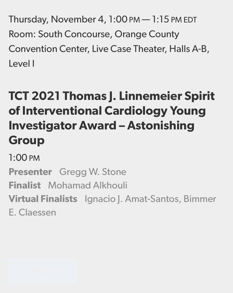 Ignacio J. Amat (@ignamatsant) on Twitter photo 🤩 Such a great honor to have been selected as Finalist in <a href="/TCTConference/">TCT Conference</a> for the Thomas Linnenmeir Young Investigator Award together with <a href="/adnanalkhouli/">Mohamad Alkhouli</a> and <a href="/BimmerClaessen/">Bimmer Claessen</a>
<a href="/TCTMD/">TCTMD</a> <a href="/PCRonline/">PCRonline 🫀</a> #cardiotwitter <a href="/secardiologia/">Soc Esp Cardiología</a> <a href="/shci_sec/">ACI-SEC: Hemodinamica</a> <a href="/TAVRBot/">TAVR Bot</a> 🤩 Such a great honor to have been selected as Finalist in <a href="/TCTConference/">TCT Conference</a> for the Thomas Linnenmeir Young Investigator Award together with <a href="/adnanalkhouli/">Mohamad Alkhouli</a> and <a href="/BimmerClaessen/">Bimmer Claessen</a>
<a href="/TCTMD/">TCTMD</a> <a href="/PCRonline/">PCRonline 🫀</a> #cardiotwitter <a href="/secardiologia/">Soc Esp Cardiología</a> <a href="/shci_sec/">ACI-SEC: Hemodinamica</a> <a href="/TAVRBot/">TAVR Bot</a>