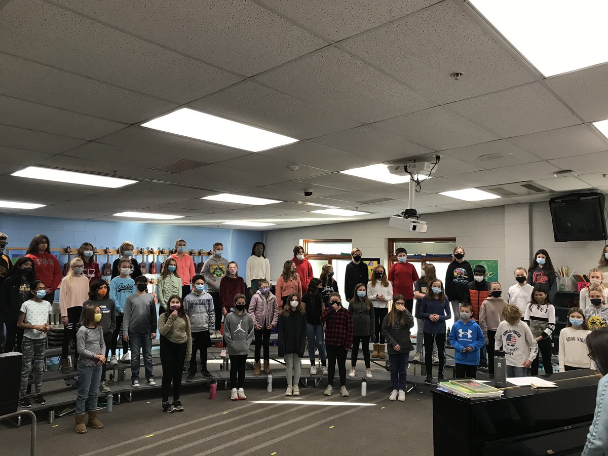 Just under 3 hours ‘til these beautiful <a href="/CISKnights/">CIS Knight Nation</a> 6th grade voices hit the KHS auditorium stage! Fantastic rehearsal today! Can’t wait to hear you tonight! <a href="/Kings_Schools/">Kings Local Schools</a>