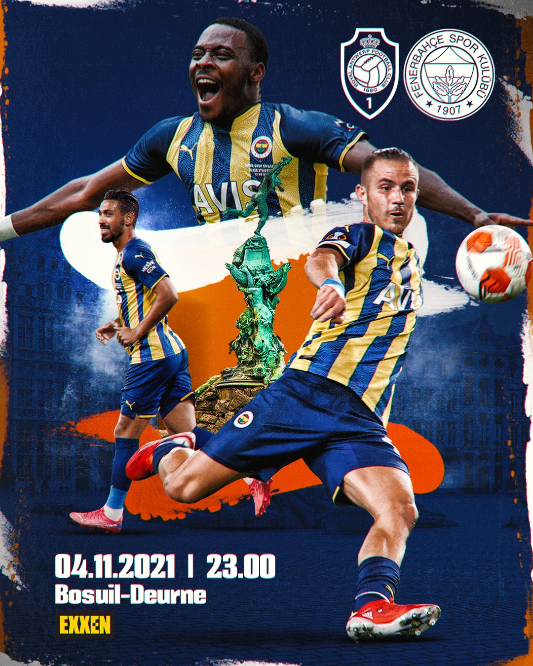 Antwerp Fenerbahçe Maç Görseli